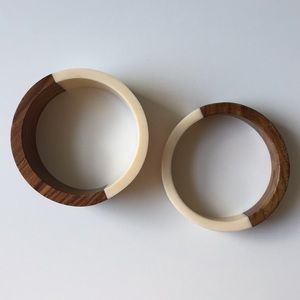 Anthropologie bracelet set